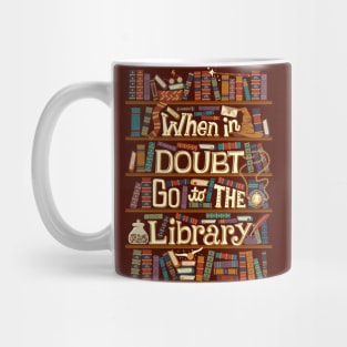 Go to the Library Mug